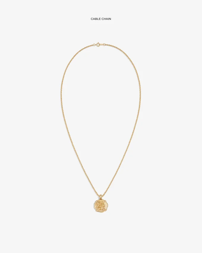 14Kt Gold Coin Pendant