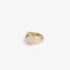 14Kt Gold Diamond Signet Ring