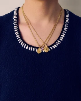 14Kt Gold Gemstone Pendant