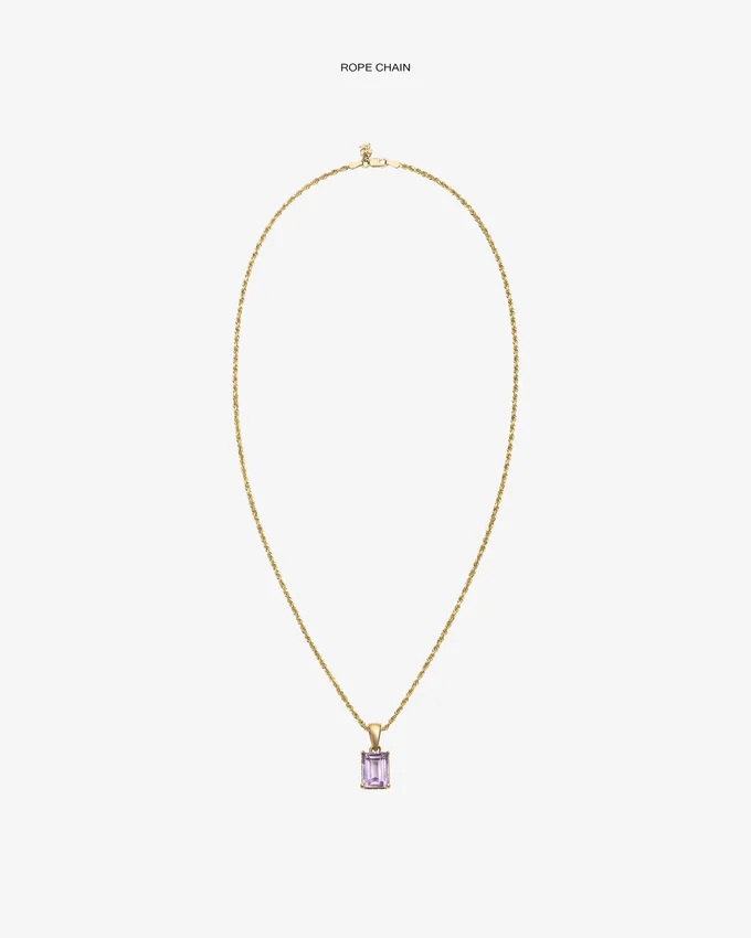 14Kt Gold Gemstone Pendant