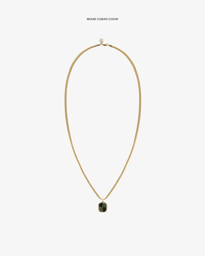14Kt Gold Mosaic Pendant