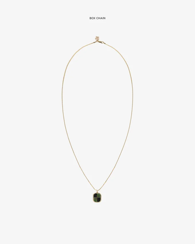 14Kt Gold Mosaic Pendant