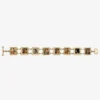14Kt Gold Portrait Link Bracelet