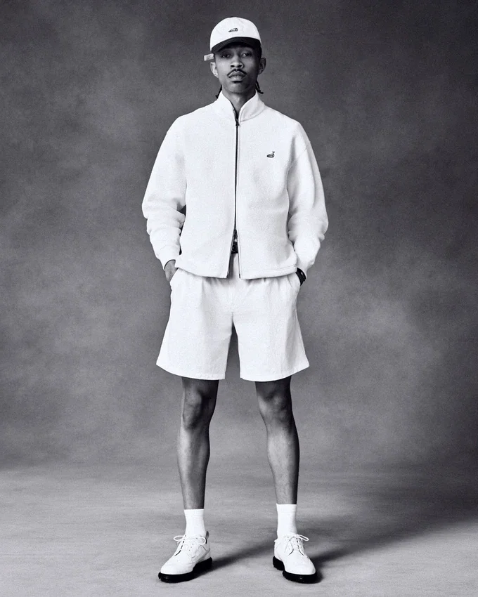 ALD Golf Piqué Full Zip Sweater