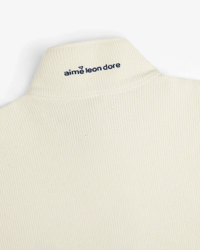 ALD Golf Piqué Full Zip Sweater