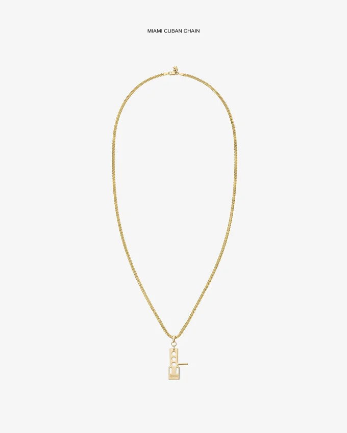 ALD / Technics 14Kt Gold Pendant