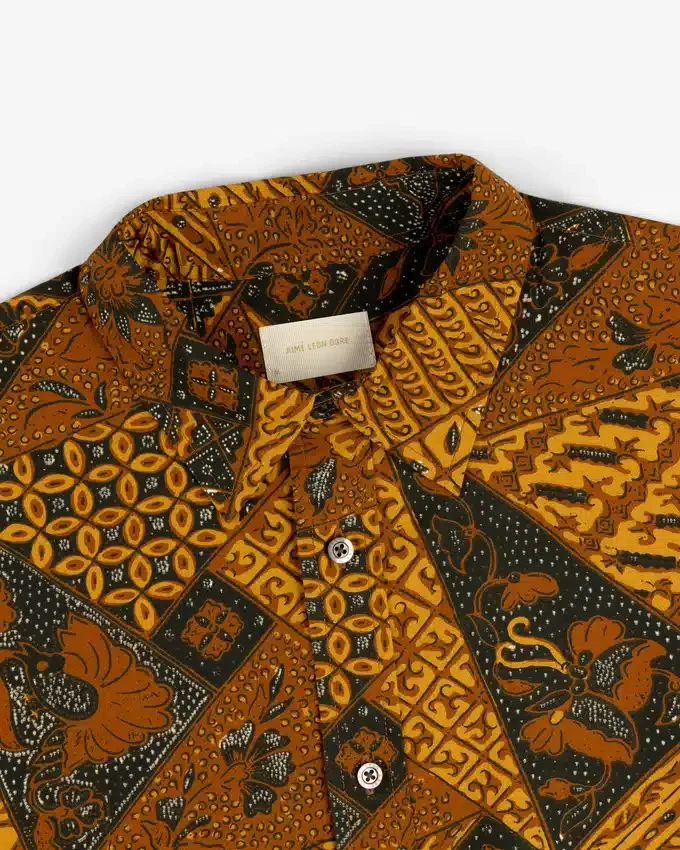 Batik Inspired Print Shirt