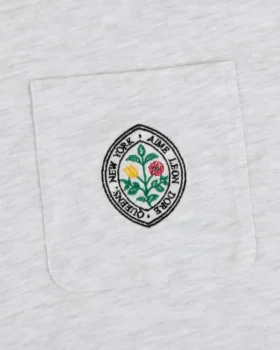 Botanical Crest Pocket Tee