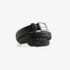 Braided Leather Belt