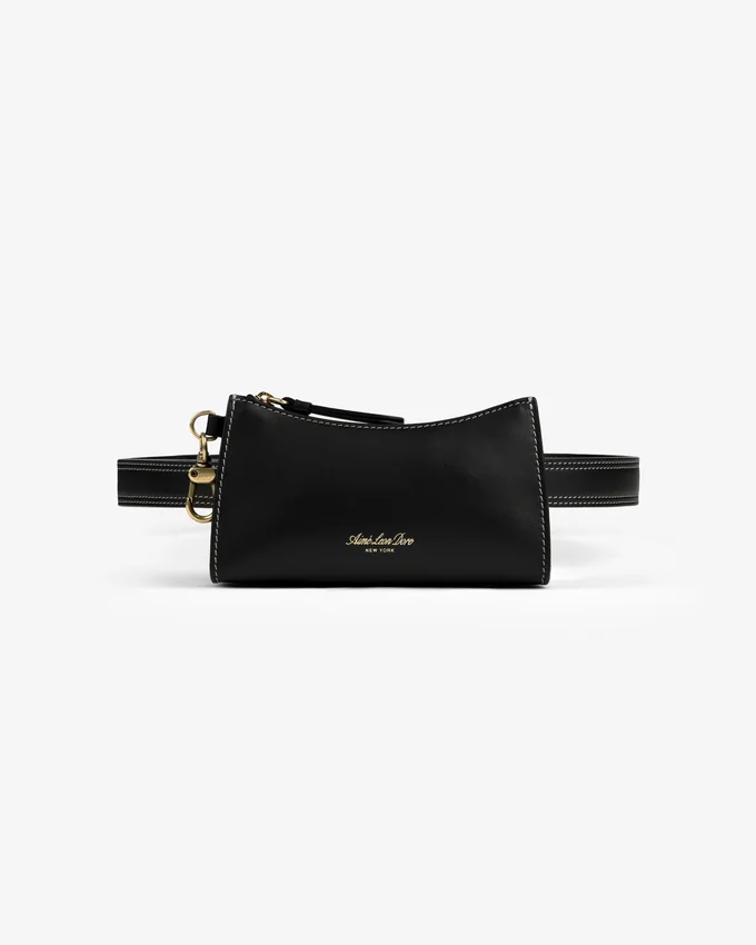 Convertible Leather Belt Bag