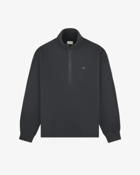 Crest Piqué Half-Zip Pullover