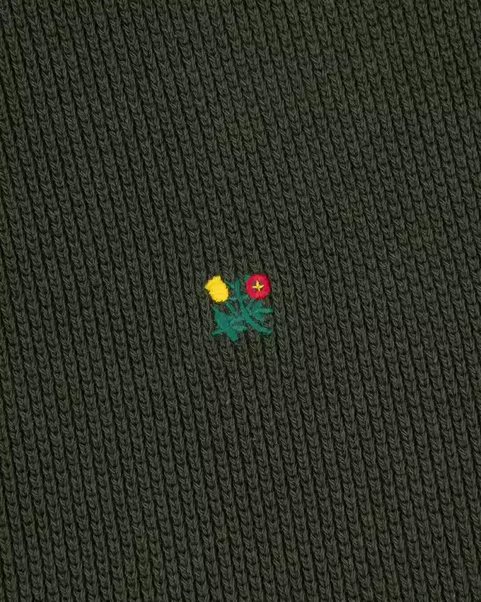 Crest Piqué Half-Zip Pullover