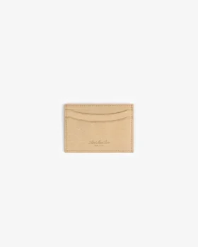 Croc-Embossed Nubuck Cardholder