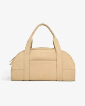 Croc-Embossed Nubuck Duffle