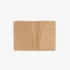 Croc-Embossed Nubuck Passport Holder