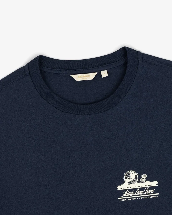 Cropped Aloe-Blend Unisphere Tee