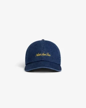 Denim Script Hat