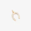 Diamond Horseshoe Pendant