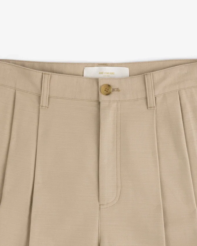 Double Pleated Pant