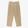 Double Pleated Safari Suit Trouser