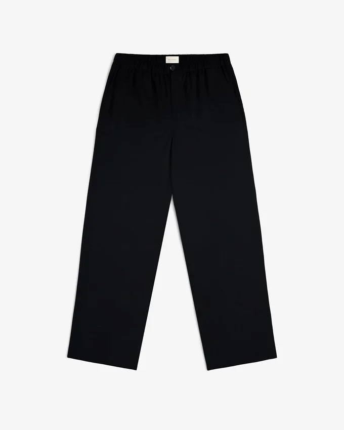 Elasticated Waist Gabardine Trouser