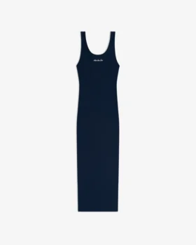 Embroidered Logo Tank Dress