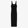 Embroidered Logo Tank Dress