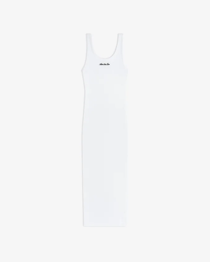 Embroidered Logo Tank Dress