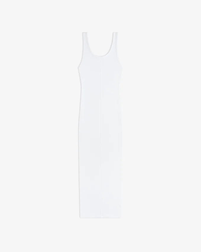 Embroidered Logo Tank Dress