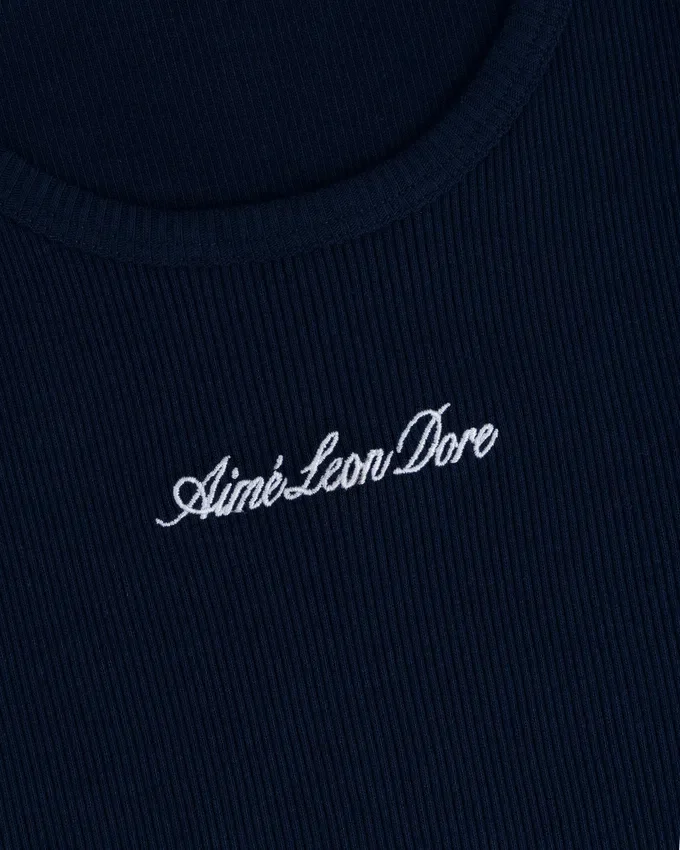 Embroidered Logo Tank Top