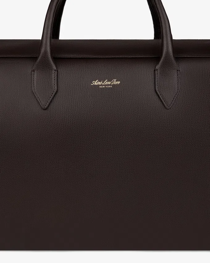 Full Grain Leather Briefcase Duffle