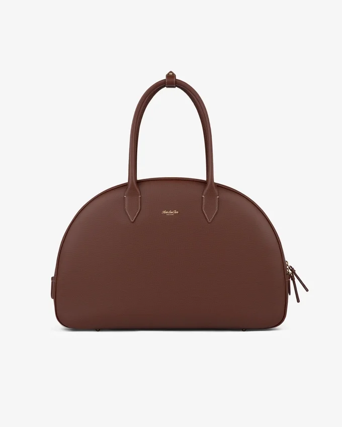 Full Grain Leather Crescent Shoulder Bag