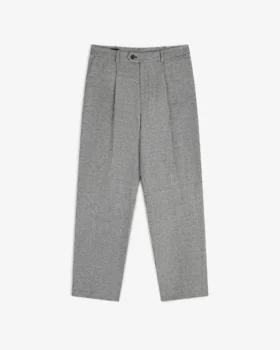 Houndstooth Pleated Trouser