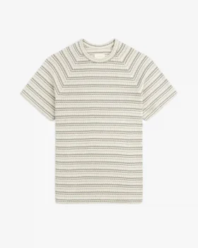 Jacquard Striped Tee