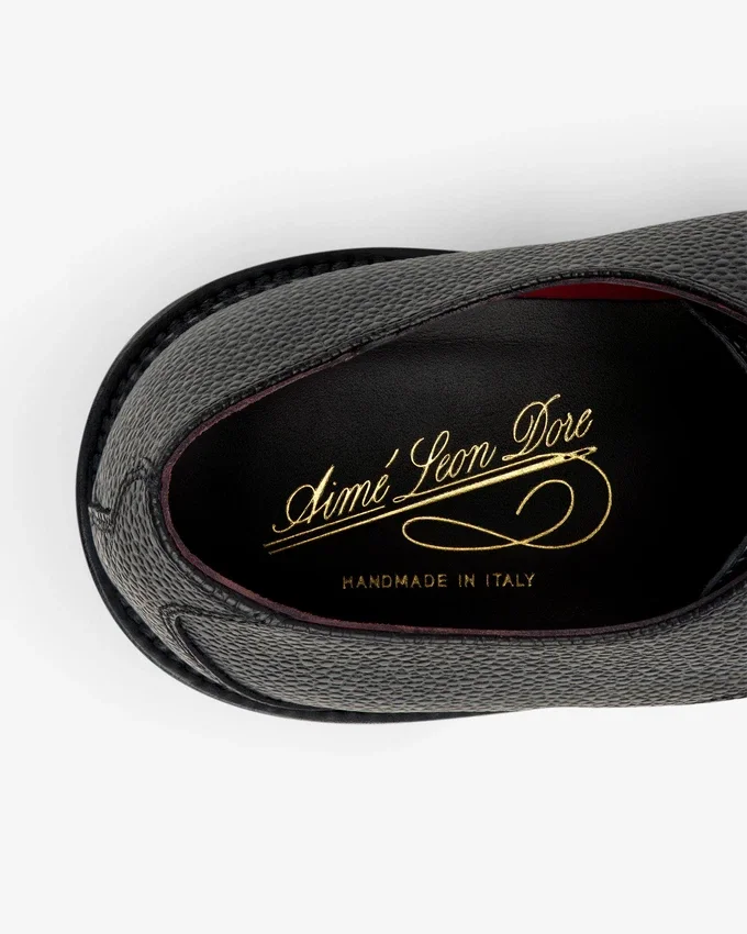 Leather Lug Sole Derby