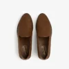 Leather Raffia Loafer