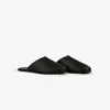 Leather Raffia Mule
