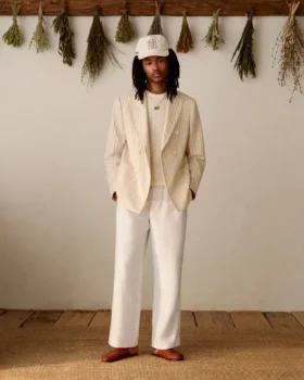 Leather Raffia Mule