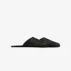 Leather Raffia Mule