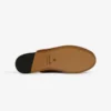 Leather Raffia Mule