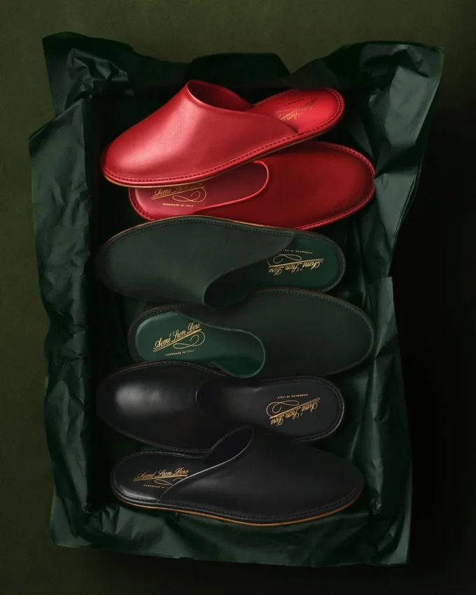 Leather Travel Slipper