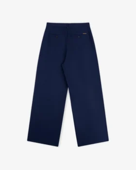 Lightweight Pleated Cotton Trouser