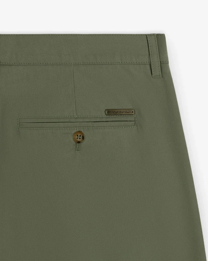 Lightweight Pleated Cotton Trouser