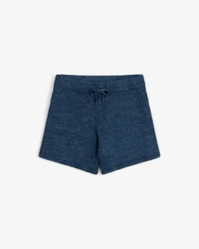 Linen Knit Drawstring Short