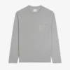 Long-Sleeve Knit Pocket Tee