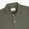 Long-Sleeve Linen Shirt
