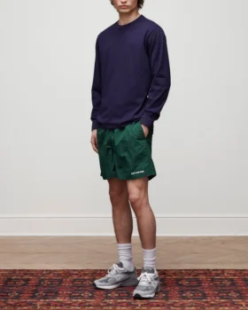 Long-Sleeve Tonal Logo Tee