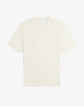 Merino Wool Eyelet Tee