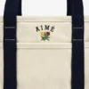 Mini Crest Contrast Tote Bag
