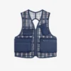 Nylon Madras Utility Vest